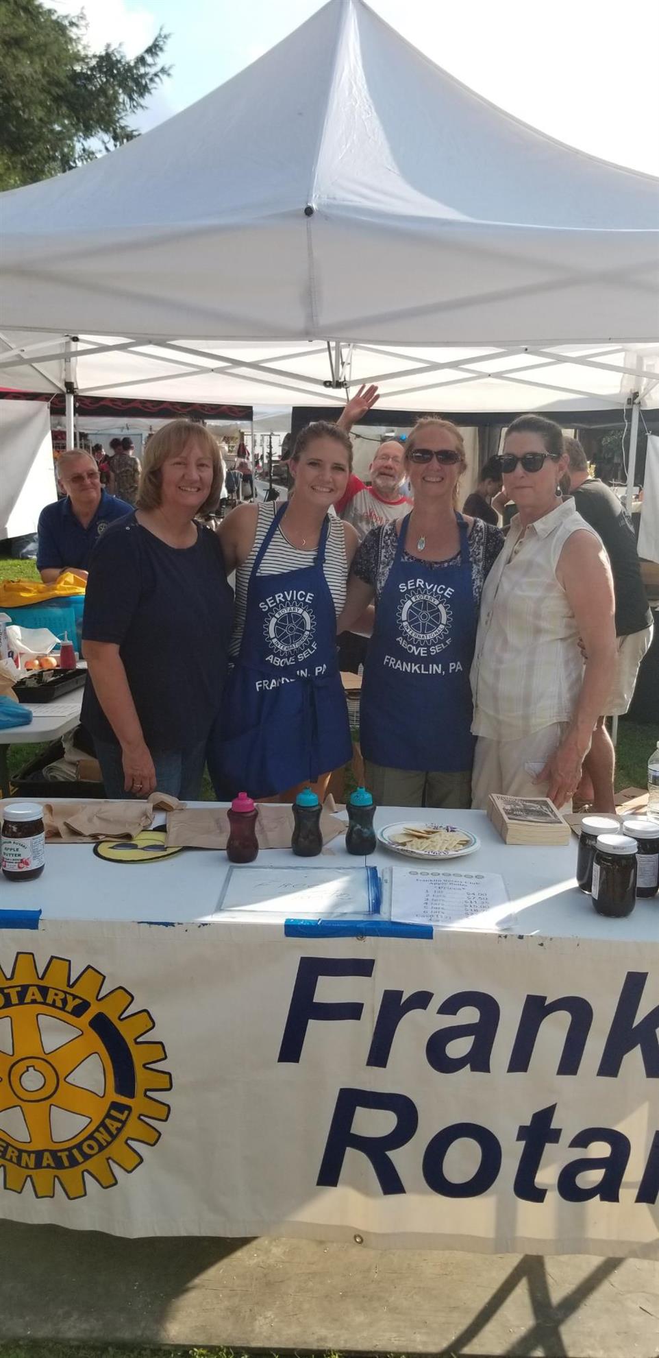 Applefest AppleButter Success! Franklin Rotary Club